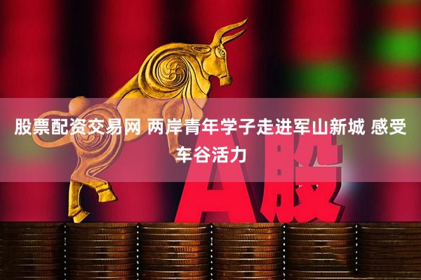 股票配资交易网 两岸青年学子走进军山新城 感受车谷活力